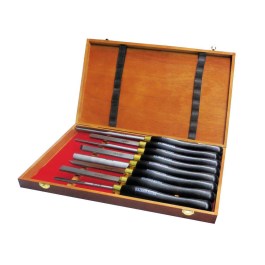 HOLZMANN HIGH QUALITY CHISEL SET FOR WOOD 8PCS HSS H8TLGN HOLZMANN ΣΕΤ ΚΟΠΤΙΚΑ ΤΟΡΝΟΥ ΥΨΗΛΗΣ ΠΟΙΟΤΗΤΑΣ ΓΙΑ ΞΥΛΟ 8 ΤΕΜ HSS H8TLGN